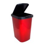 Lixeira Cesto 9 Litros com Tampa Click Label