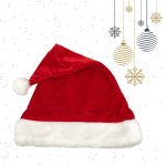 Gorro Papai Noel Veludo Vermelho 40 cm Touca Natal - Imagem 5
