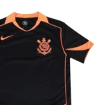 Camisa Corinthians III 25/26 - Torcedor Nike Masculina - Preta e laranja - Imagem 6