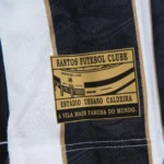 Camisa Santos II 24/25 - Torcedor Umbro Masculina - Branca e preta - Imagem 3