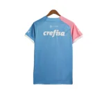 Camisa Palmeiras Edição Comemorativa - Torcedor Puma Masculina - Rosa e azul com detalhes em branco - Imagem 2