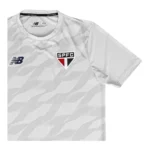 Camisa São Paulo Treino 24/25 - Torcedor New Balance Masculina - Branca com detalhes em cinza - Imagem 5