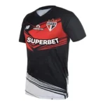 Camisa São Paulo Goleiro 25/26 - Torcedor New Balance Masculina - Preta com detalhes em branco e vermelho - Imagem 2