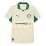 Camisa Palmeiras Edição especial Mundial de Clubes 25/26 - Torcedor Puma Masculina - Bege e verde