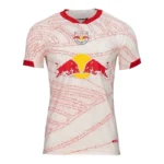 Camisa Red Bull Bragantino I 24/25 - Torcedor Masculina - Branca com detalhes em vermelho