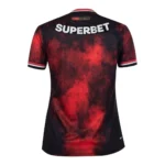 Camisa São Paulo III 24/25 - Torcedor New Balance Masculina - Preta e vermelha - Imagem 2