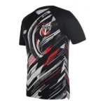 Camisa São Paulo Pré-jogo 25/26 - Torcedor New Balance Masculina - Preta com detalhes em branco e vermelho - Imagem 2