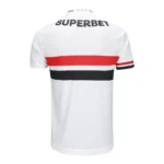 Camisa São Paulo I 25/26 - Torcedor New Balance Masculina - Branca com detalhes em vermelho e preto - Imagem 2