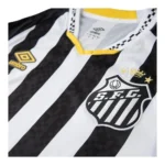 Camisa Santos II 25/26 - Torcedor Umbro Masculina - Branca e preta - Imagem 6