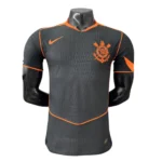 Camisa Corinthians III 25/26 - Jogador Nike Masculina - Preta e laranja
